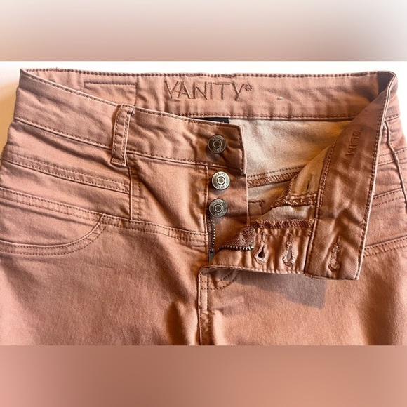 Vanity Pink Women’s Skinny Button Up Jeans Size XS Slim - Picture 8 of 16